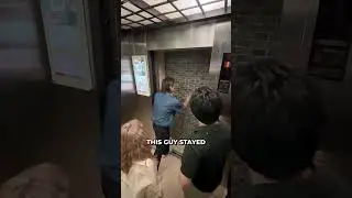 There Was A Wall Behind This Elevator Door! 😮