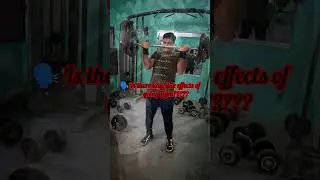 See side effects of going #gym💪 #healthylifestyle #avoidfraud #gymlover #exercise #fitnessgoals