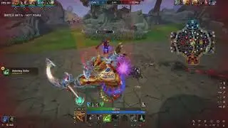 Smite 2 Open Beta Platinum Rank Conquest Sobek Solo Gameplay | Another Support Throwing Easy Game