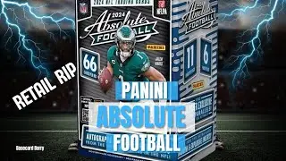 RETAIL 2024 Panini Absolute Football Blaster Box 📦 rip