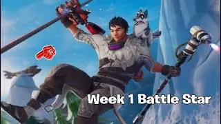 SEASON 7 WEEK 1 BATTLESTAR LOCATION - SNOWFALL CHALLENGES SECRET SKIN