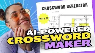 Create a Crossword Puzzle in 60 Seconds &ndash; AI-Powered Crossword Generator