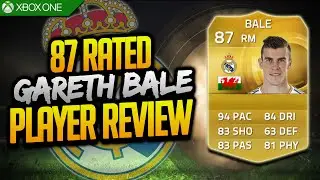 FIFA 15 Ultimate Team | Gareth Bale (87) Player Review w/ Gameplay & In Game Stats!!!