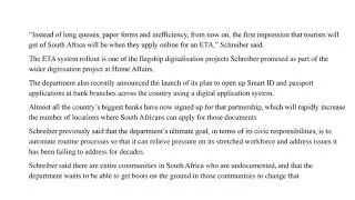 samigration com   Home Affairs to trial new selfie tech digital visa system on G20 attendees