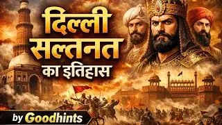 दिल्ली सल्तनत का इतिहास | Delhi Sultanate History Explained | Goodhints #upsc #jpsc #ssc