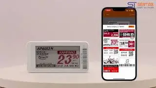 Wireless Low Power E-ink Bluetooth  Electronic  Labels With Phone Control  #electroniclabels