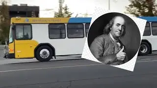Ben Franklin Transit Buses in Tri-Cities, Washington, USA