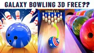 Galaxy Bowling 3D Free Part 1 HD Video Play With Galaxy Bowling Games || Creative Android Game