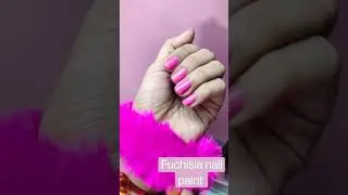 Fuchsia nails #nailpolish #fuchsianails #nails #nail
