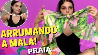 Arrumando minha MALA para a PRAIA - Looks de VERÃO coloridos + acessórios + produtos!!