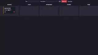 Draggable Kanban Board App Example