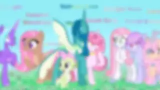 Calm Color Palette Ponies