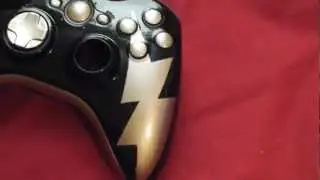 Custom painted Xbox 360 controller shell(Flash edition)