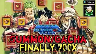 FINALLY 700x SUMMON/GACHA AND GET ALL SR CREW PIRATES WAR | GRATEFUL PIRATES ADVENTURE