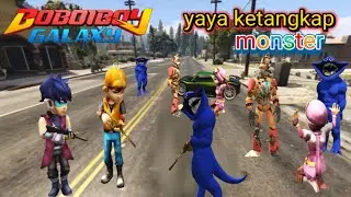 Boboiboy dan fang berhasil menyelamatkan Yaya dari monster bigmajaman dan Monster robot #video #baru