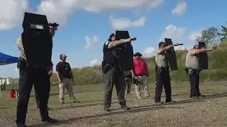 Shield Wall: Nueces County deputies test their skills in ballistic shield live-fire drills