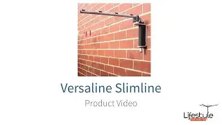 Versaline Slimline Foldown Clothesline PTV4 Product Video