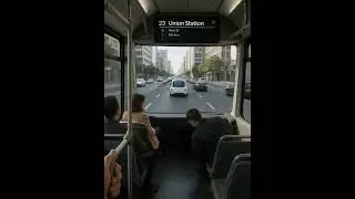 POV: Riding the Driverless Bus in 3000