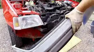 002 - 205 Démontage Parechoc Avant