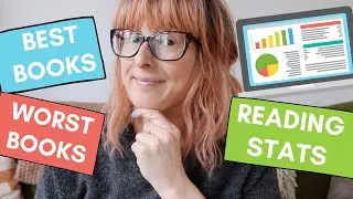 Итоги 2023 года! Статистика, чарты, лучшие и худшие книги! 📊📚🧐