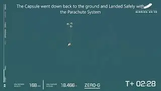 Blue Origin NS-23 Mission ABORT at MAX-Q