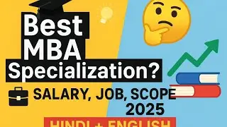 Best MBA Specialization Kaun Si Hai? | MBA Career Guide | Salary, scope, job roles, top recruiters