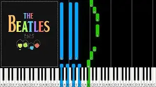 Yellow Submarine Easy Piano Tutorial