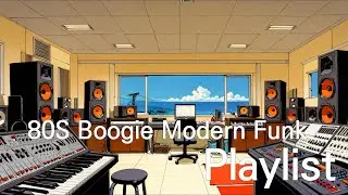 [Playlist] 🏃&zwj;♂️💨 도망? 못 가&hellip; 리듬에 갇혔다 🎶🔒 80S Boogie Modern Funk | 노동요 플리 카페
