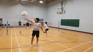 Badminton at TOR| Richard/Michael v  Tony/Zhena | #badminton #badmintonrallies 2025Nov09_Sun