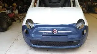 2014 FIAT 500. The transformation begins. From street to race.