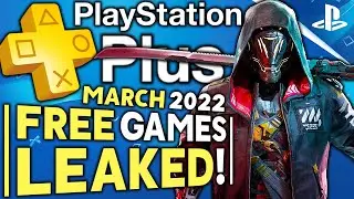 PS Plus March 2022 4 FREE PS4/PS5 Games REVEALED! (PlayStation Plus PS+ Free Games 2022)