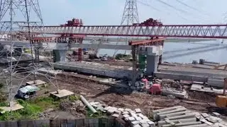 Satu Girder Bertambah pada Pantauan Senin Pagi di B17 Tol Kaligawe Kubro BKT (040226)