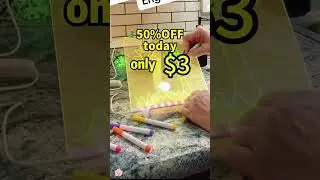 Fun and affordable glow writing board for creative expression#glowboard #creativefun