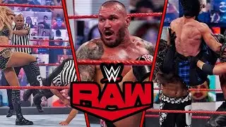 T-Bar and Mace Unmasked!! l WWE Monday Night Raw 19th April 2021 Highlights & Results