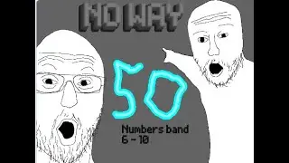 Numbers Band 6 - 10 (36% done)