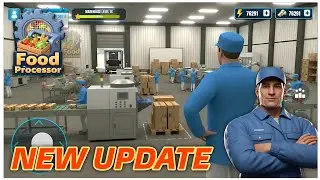 🥝FOOD PROCESS🏭 FACTORY SIMULATOR NEW ANDROID MOBILE GAME NEW UPDATE 2026