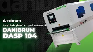 🔴 Mașină automată de șlefuit cu perii și tamburi DASP104 - danibrum▪️ro