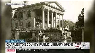 VIDEO: This Day in History: Jan. 1, 1931: Charleston County Public Library opens its doors