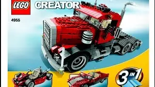LEGO Creator 4955 LEGO Big Rig Instructions DIY Book 1