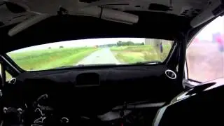 Hayden Paddon ERC Ypres Rally Onboard 2013