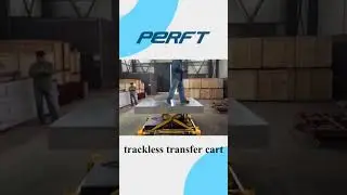 Trackless transfer vehicle equipped with a lifting function