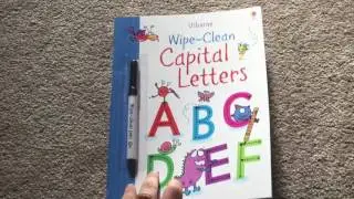 USBORNE READING CORNER | Usborne Wipe-Clean Capital Letters
