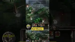 Bad Moons Orks vs Salamanders #warhammer40k #gaming #dawnofwardefinitiveedition #orks40k #badmoons