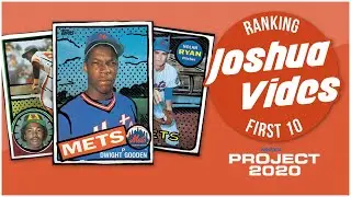 Project 2020 Artist Series Part 6 of 20: Ranking Joshua Vides First 10 Cards in Project 2020