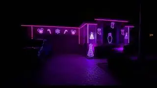 The Mandalorian Theme 2022 - Holiday House Lights
