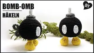 Bomb-Omb aus Super Mario häkeln | Häkelanleitung Amigurumi - DIY by Pfirsichteufel