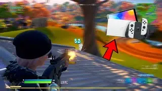 Fortnite Nintendo Switch OLED Arena Gameplay! (Season 8)