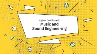 Higher Certificate in Music and Sound Engineering