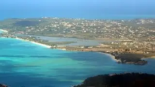 Visit St-John, Antigua. Walk with me in the city  HD