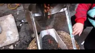 Chestnut roasting  machine